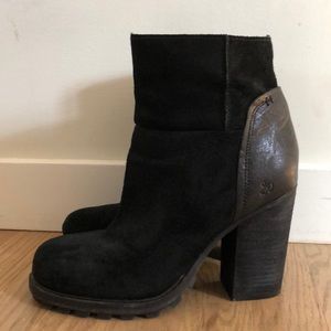 Sam Edelman suede bootie EUC 8.5